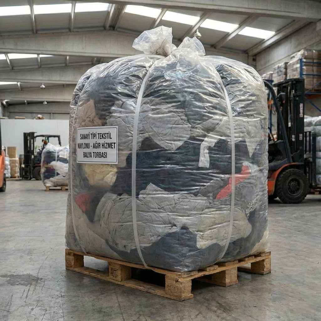 Tekstil Atölyeleri İçin Ağır Hizmet Dökme Balya Torbası
